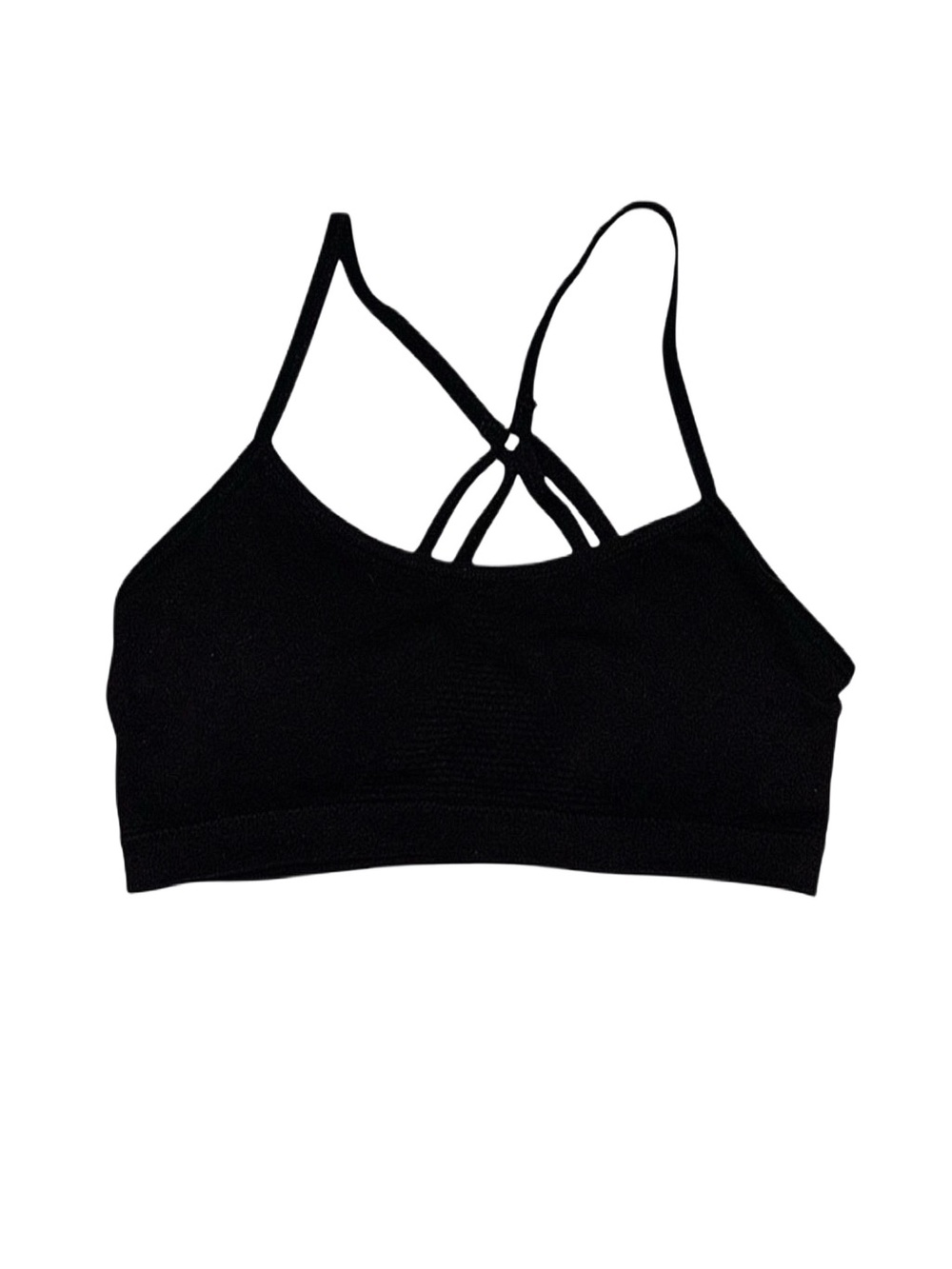 HANES Girl's Black Training Bra X-Large 14/16